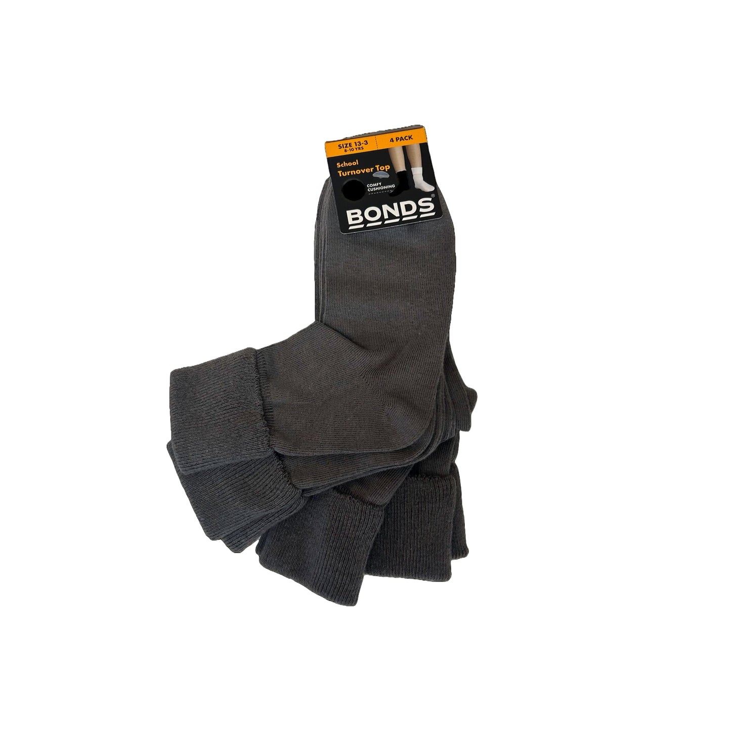 Junior Yr K-4 Boys Grey Socks - 4 per pack - Retiring