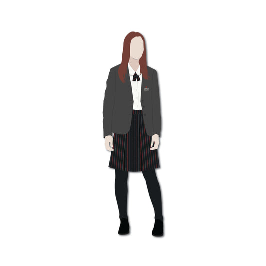 Senior Yr 9-12 Girls Striped Cross Tie - New